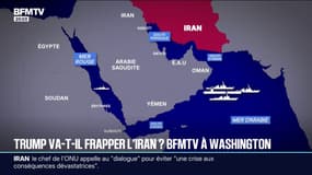 Iran: voici où sont positionnés les différents navires de guerre américains