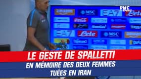 Iran : Le geste de Spalletti (Naples) en mémoire de Mahsa Amini et Hadis Najafi
