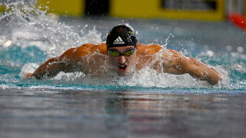 Maxime Grousset aux championnats de France, le 16/06/2023 à Rennes