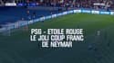 PSG - Etoile Rouge : Le coup franc pleine lucarne de Neymar