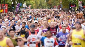 Des marathoniens, image d'illustration.