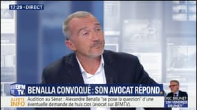 Alexandre Benalla serait "un pion" ? "Il a un dossier", affirme son avocat