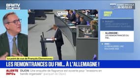 ÉDITO - Les remontrances du FMI à l'Allemagne
