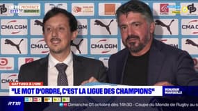 Gennaro Gattuso se dit "conscient de la situation" de l'OM avant son premier match