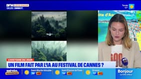 L'histoire du jour avec @ValentineBrvt : un film réalisé par l'IA au prochain festival de Cannes ?
