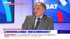 Législatives dans le Rhône: Cédric Mermet justifie l'absence des candidats RN aux débats