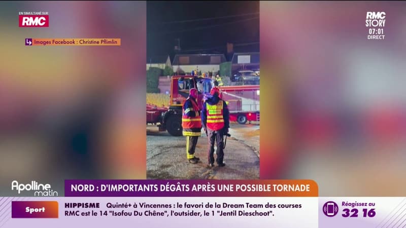 Une possible tornade cause d’importants dégâts à Cousolre, aucun blessé
