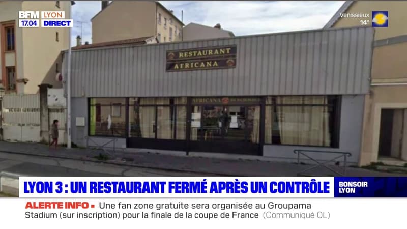 Regarder la vidéo Lyon: un restaurant fermé après un contrôle