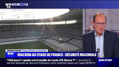 Cartons rouges et sifflets contre Emmanuel Macron: "C'est un bon exercice démocratique" estime Bruno Fuchs, député MoDem du Haut-Rhin 