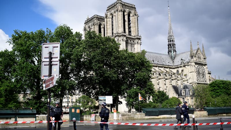 Farid Ikken a blessé un policier à coups de marteau le 6 juin 2017 sur le parvis de Notre-Dame de Paris