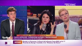 Sacha Houlié et Clémentine Autain