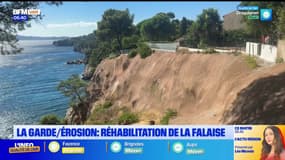 La Garde: menacée d'érosion, la falaise de Massacan réhabilitée après des travaux