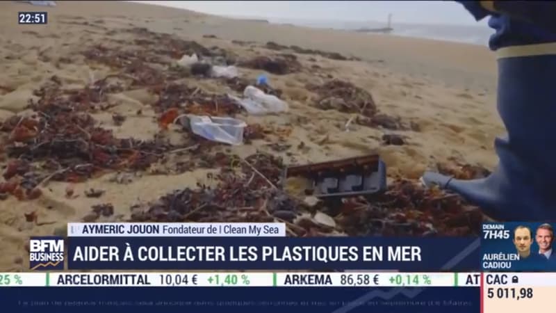 “I Clean My Sea” collecte les plastiques en mer
