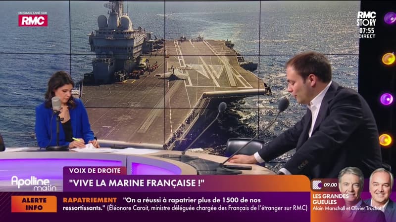 Voix de droite - "Vive la Marine française !"