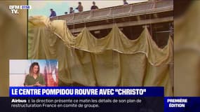 Le centre Pompidou rouvre avec "Christo" - 02/07