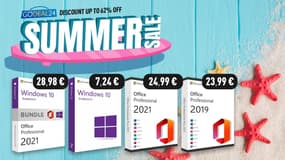 Obtenez Windows 10 Pro à 5.99€ pour les Soldes d'été de Godeal24 (62% de remise)