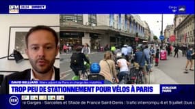 Vélo: David Belliard s'engage à "augmenter considérablement le volume des arceaux" de stationnement