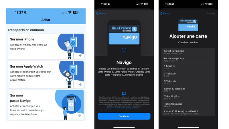 Regarder la vidéo Le passe Navigo est enfin disponible sur iPhone, après de longues années d'attente