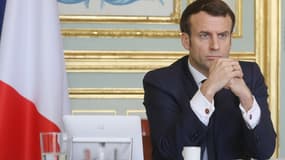 Emmanuel Macron, le 16 mars 2020.