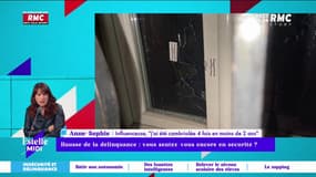 Délinquance: " j'ai été cambriolée 4 fois en moins de 2 ans "