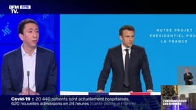 Emmanuel Macron "nous dit aujourd'hui l'inverse de ce qu'il a fait pendant 5 ans": le porte-parole de Valérie Pécresse pointe "cinq années d'immobilisme sur des sujets essentiels"