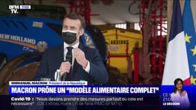 Emmanuel Macron plaide pour "un modèle complet d'alimentation"