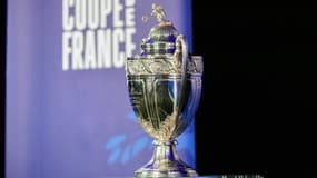 Le trophée de la Coupe de France