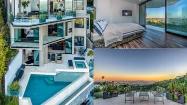 Cette villa se situe sur les hauteurs de Los Angeles