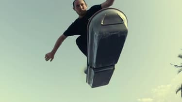 Ross McGouran sur le Slide de Lexus