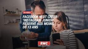 Facebook veut créer "Instagram Junior", un réseau social réservé aux moins de 13 ans 