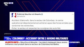 Meurthe-et-Moselle: accident entre deux avions militaires, les pilotes recherchés