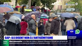 Un rassemblement contre l'antisémitisme à Gap