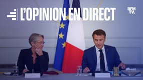 Emmanuel Macron et Élisabeth Borne le 19 juillet 2023 à l'Élysée.