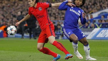 Le Parisien Edinson Cavani et le Brésilien Willian vont de nouveau s'affronter en Ligue des champions.