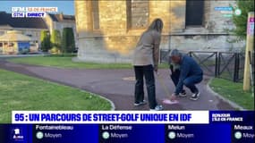 Val-d'Oise: un parcours de street-golf unique en Île-de-France