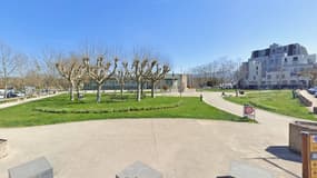 La place d'Armes de Rumilly où s'est produit la rixe du dimanche 17 novembre