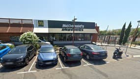 Le McDonald's du chemin du littoral, dans le 16e arrondissement de Marseille.