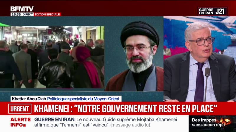 Le risque d'anarchie en Iran est grand s'il n'y a pas de changement de régime, observe Khattar Abou Diab, politologue spécialiste du Moyen-Orient
