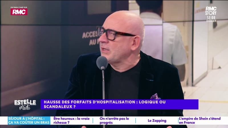 Hausse des forfaits d'hospitalisation : "On n'a pas baissé les prélèvements sociaux et on va me faire payer plus l'hôpital", s'indigne Fred Hermel