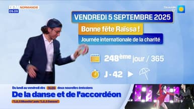 Danse du soleil et idées sorties - La météo de Colas du vendredi 5 septembre 2025