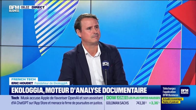 Éric Houde, fondateur d'EkologgIA, nous explique le fonctionnement de sa plateforme qui permet d'éviter la paperasse administrative