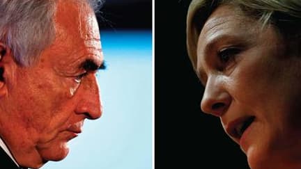 La popularité de Dominique Strauss-Kahn est en forte hausse et l'action de Marine Le Pen est désormais approuvée par près d'un Français sur trois dans le dernier baromètre réalisé par Ipsos pour Le Point. Dominique Strauss-Kahn enregistre une progression