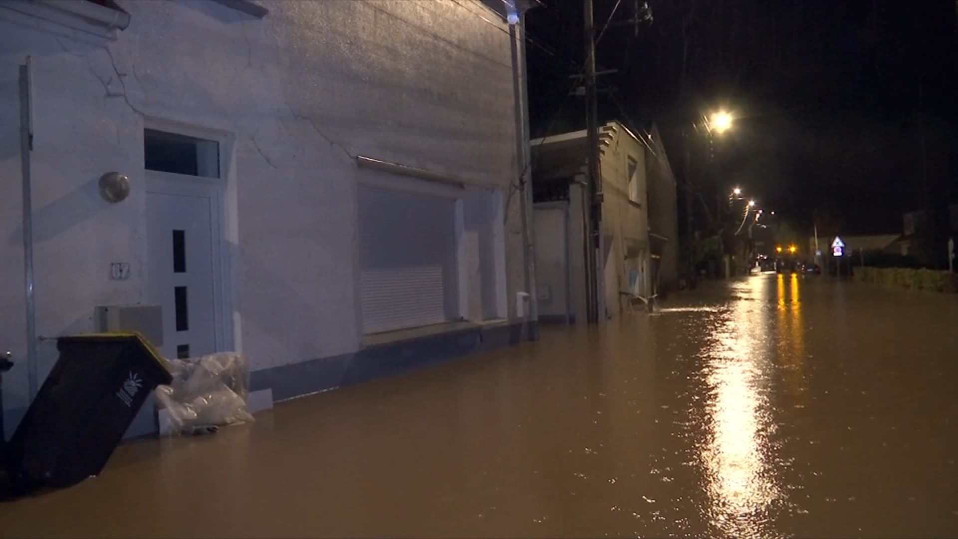 Une rue d'Esquerdes ce mardi 7 novembre 2023 Une rue d'Esquerdes ce mardi 7 novembre 2023