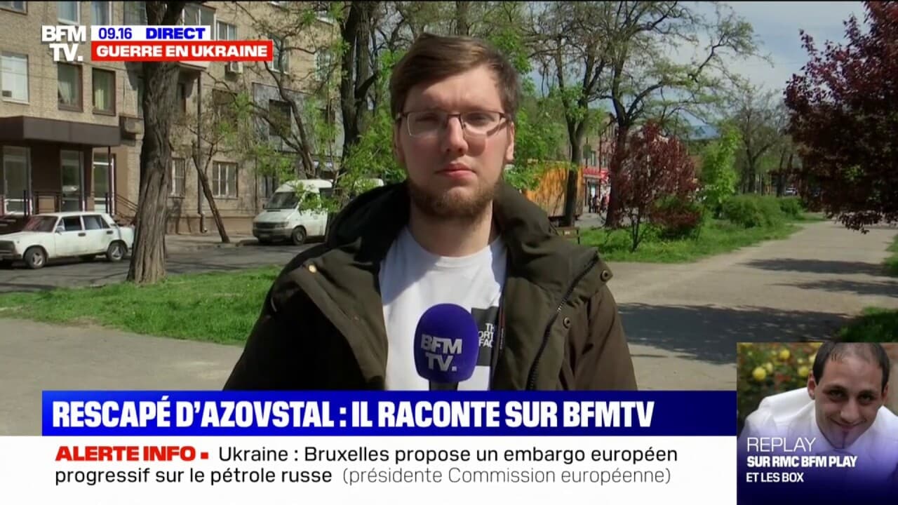 "Ils vérifiaient les tatouages" Igor, un rescapé d'Azovstal, raconte