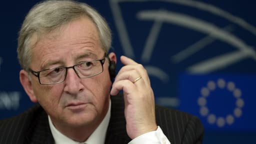 Le président de la nouvelle Commission européenne, Jean-Claude Juncker, le 15 juillet 2014 au Parlement européen.
