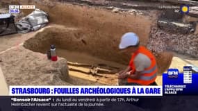 Strasbourg: des fouilles archéologiques menées à la gare