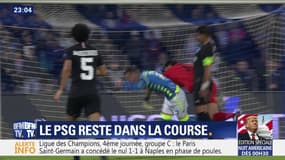 Ligue des Champions: le PSG reste dans la course à la qualification