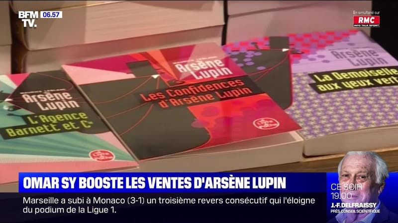 Omar Sy booste les ventes d'Arsène Lupin - 24/01