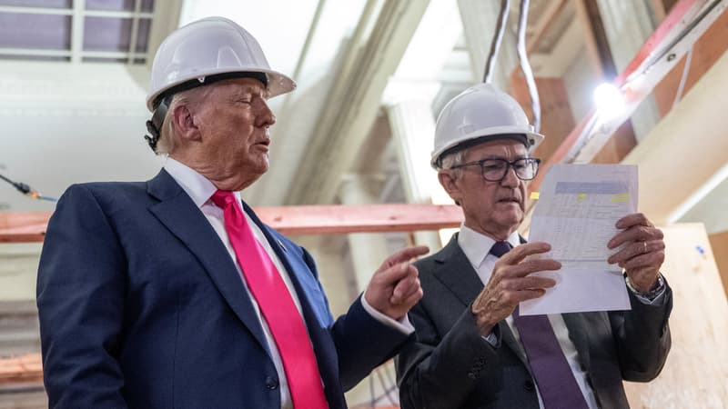 Bataille de chiffres, désaccord sur un chantier... Rencontre tendue entre Donald Trump et Jerome Powell