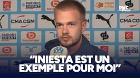 OM : "Iniesta est un exemple pour moi", les confidences d'Arthur Vermeeren